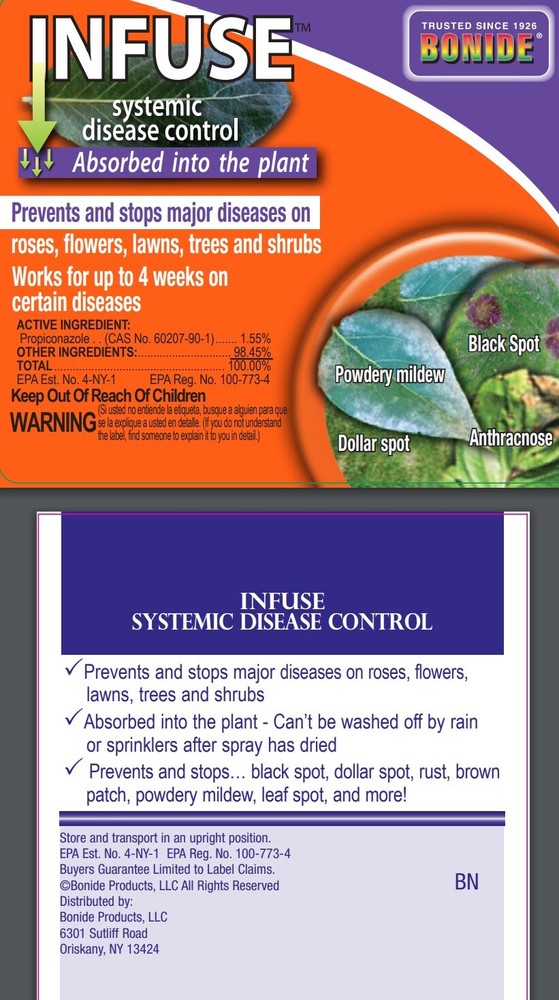 Bonide # 148 16 oz. Infuse Systemic Plant Disease Control Concentrate