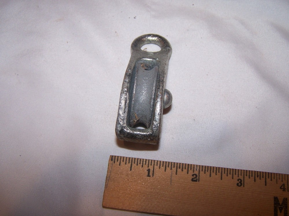 Small 3.25" Long - Cast Iron PULLEY