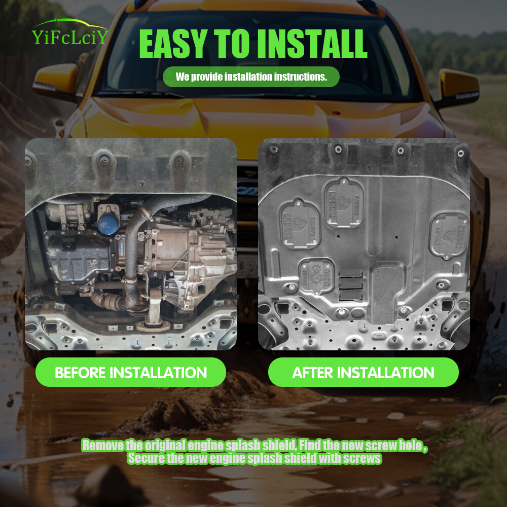 Thick Engine Splash Shield For OPTIMA 2016-2018 Front Engine Guard Hard