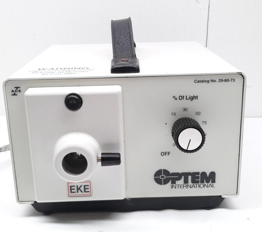 Schott Fostec Light Source EKE 20500/28 Optem