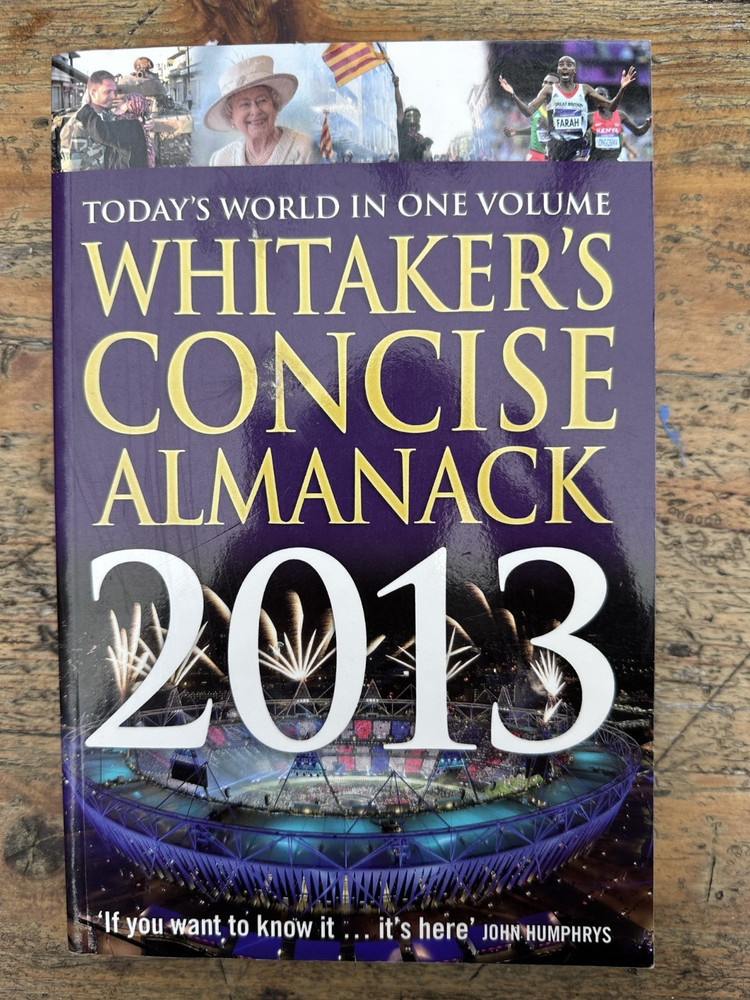 Whitaker's Almanack 2013 - Paperback