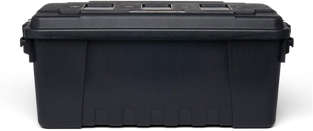 Sportsman'S Trunk, Medium 3 Pack, Black, Lockable Storage Box, Medium Storage Bi