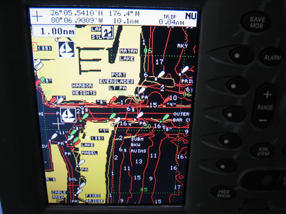 Furuno GD-1700c 7" Navnet Navionics Chartplotter VX1 Display -- Tested/Updated