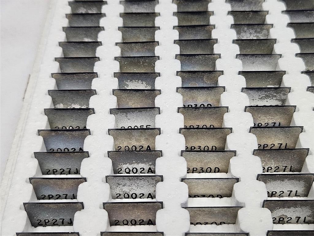 1970 Vintage Heliotek PT3 Miniature Solar Cell 20 X 20 mm 1/2 Volt Lot of 100