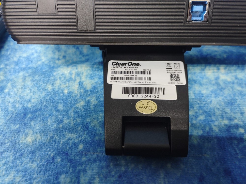 ClearOne Unite 60 4k Camera, 910-2100-006