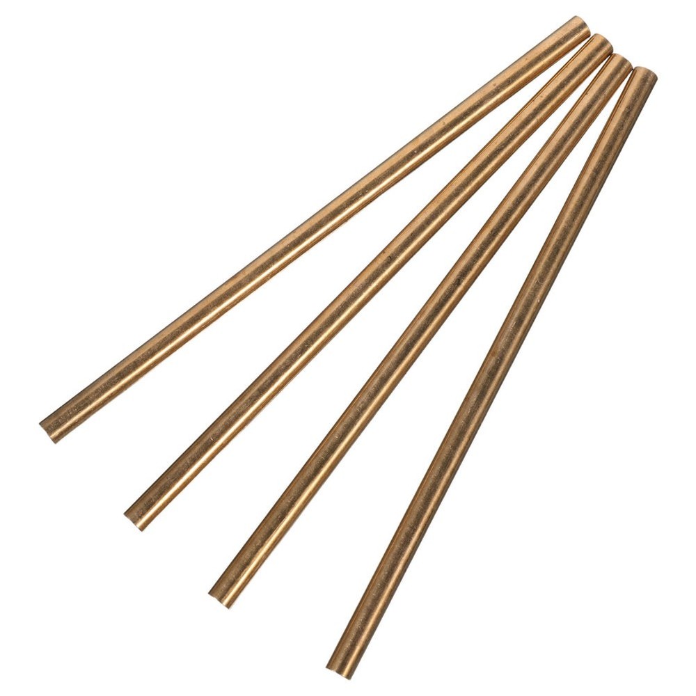4 Pcs Handle Rivet Brass Dowels for Models Solid Round Rods Knife Scale Pins