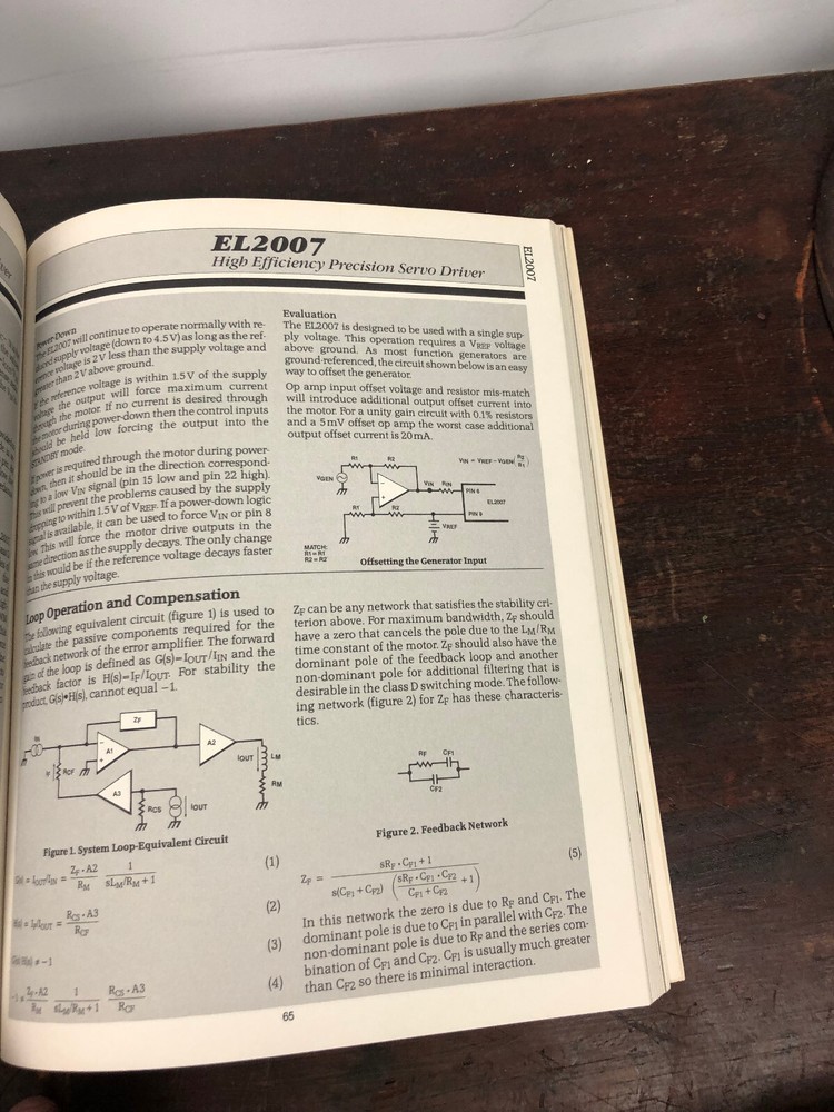 1987 Elantec Data Book