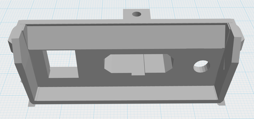 SNES Style Multi-Out 3D Printed back panel, led, DC jack *A/V out* NES top load
