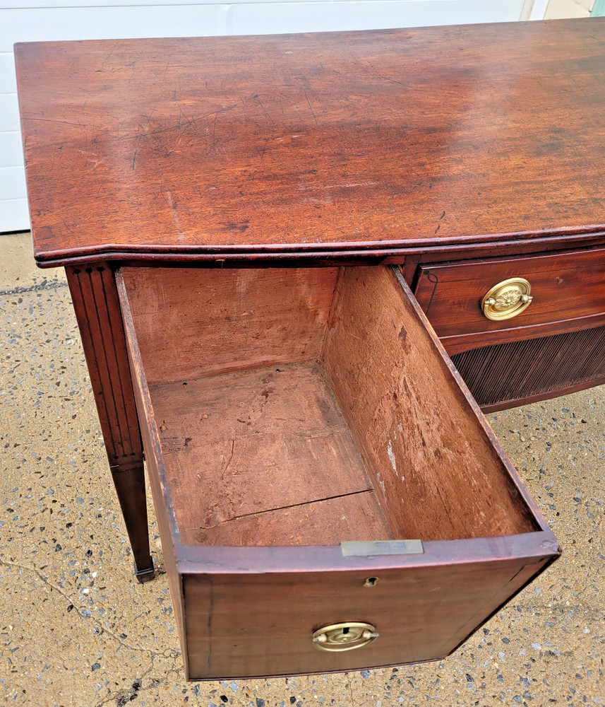 ANTIQUE MAHOGANY HEPPLEWHITE BRANDY BOARD CA 1800