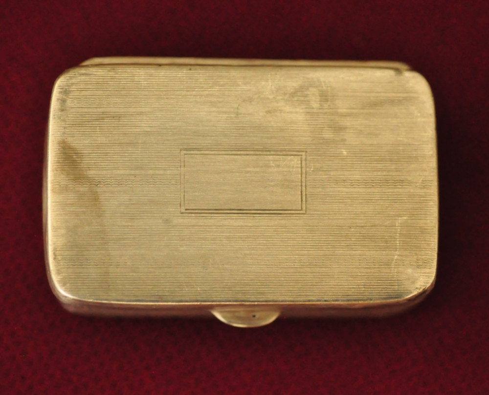 Vintage Webster Sterling Silver Pill Box – Rectangular 2" × 1.25" 30g  No Monog.