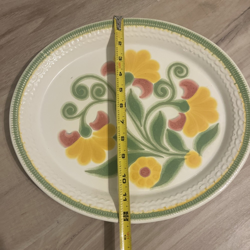 Franciscan Earthenware Maypole 14.25" Oval Serving Platter