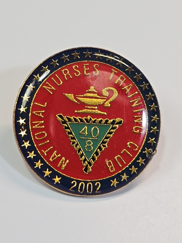 National Nurses Training Club 40/8 Lapel Pin