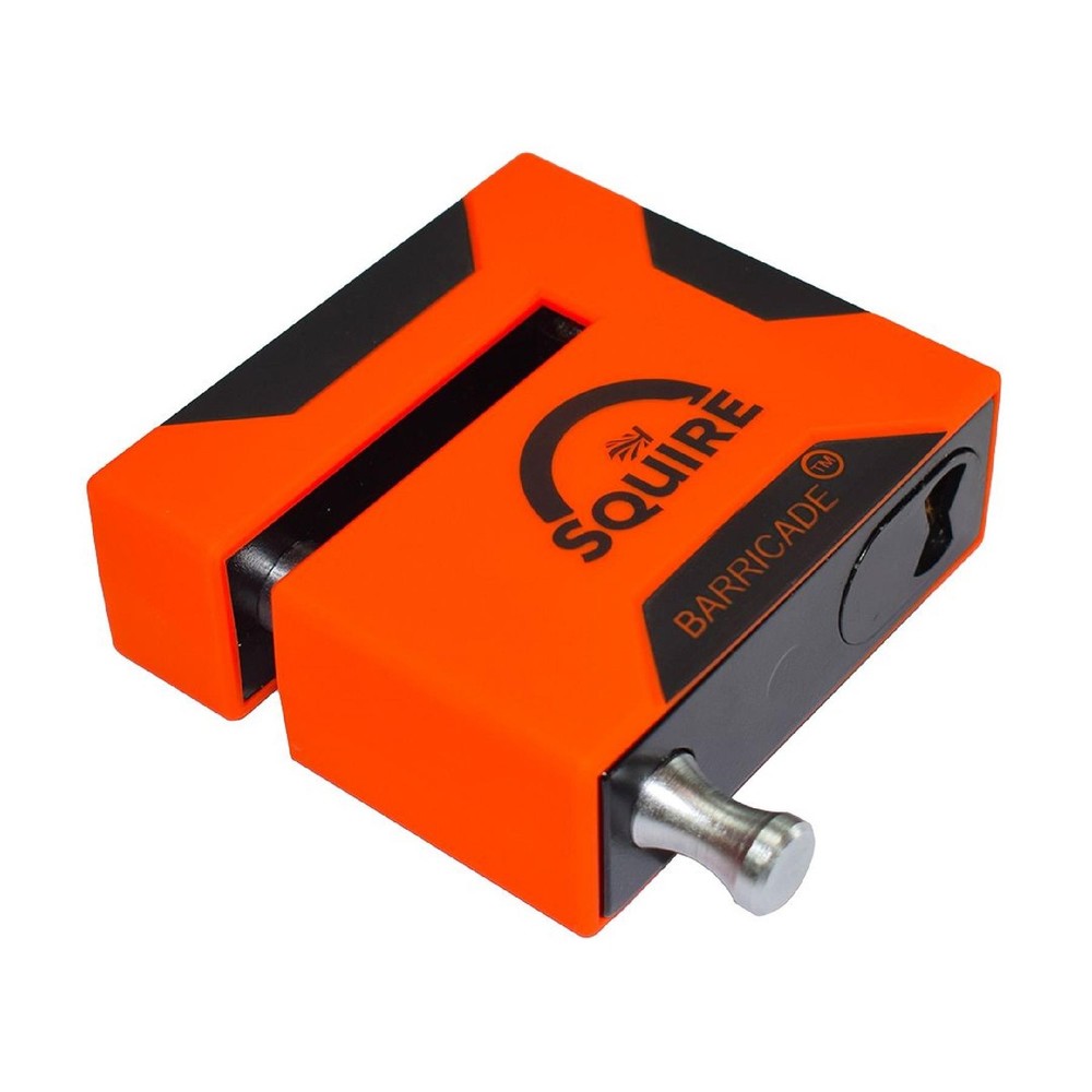 Squire Barricade Motorcycle Disc Lock Orange High Security Disc Lock