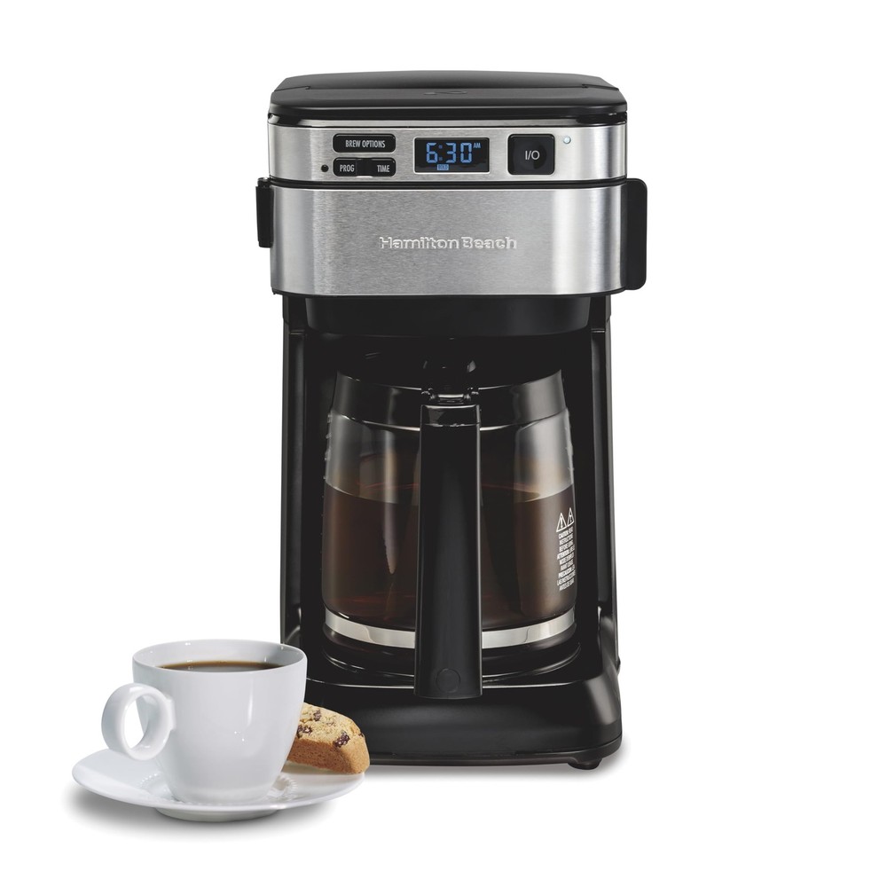 Home Coffee Lovers Drip Maker - Hamilton Beach 12 Cup Programmable 46310