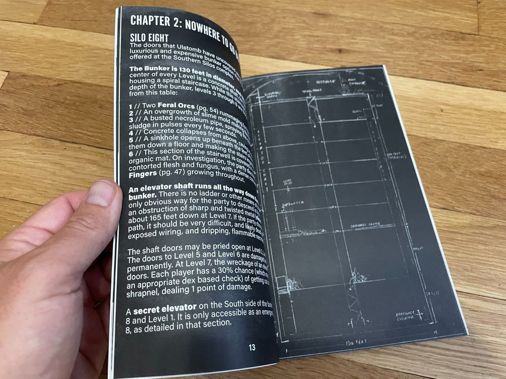 Dungeons & Dragons Bunker 2 Zine OSR