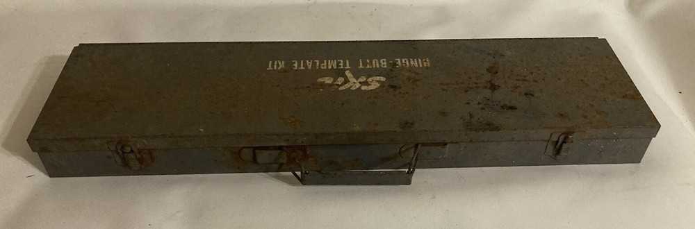 Vintage ￼Skill hinge-butt template kit, Model 17070