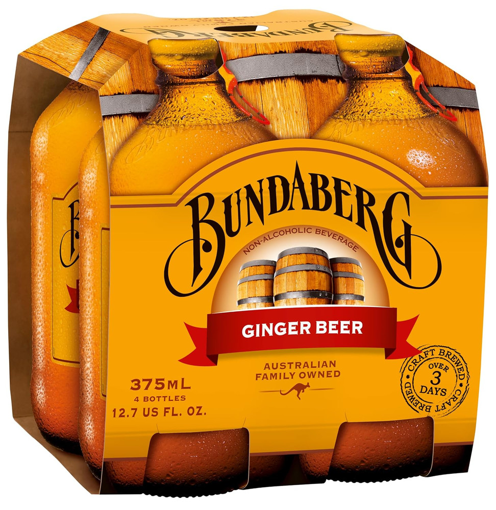 Ginger Beer, 12.7 Fl Oz (Pack of 4)