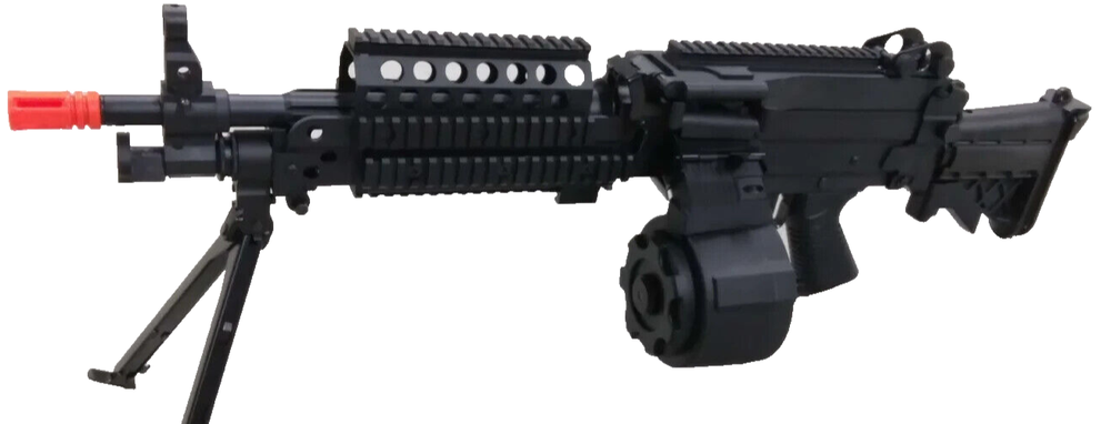 Airsoft M249 Angel Custom Drum Adapter for Evike Thunderstorm/ Firestorm Drum