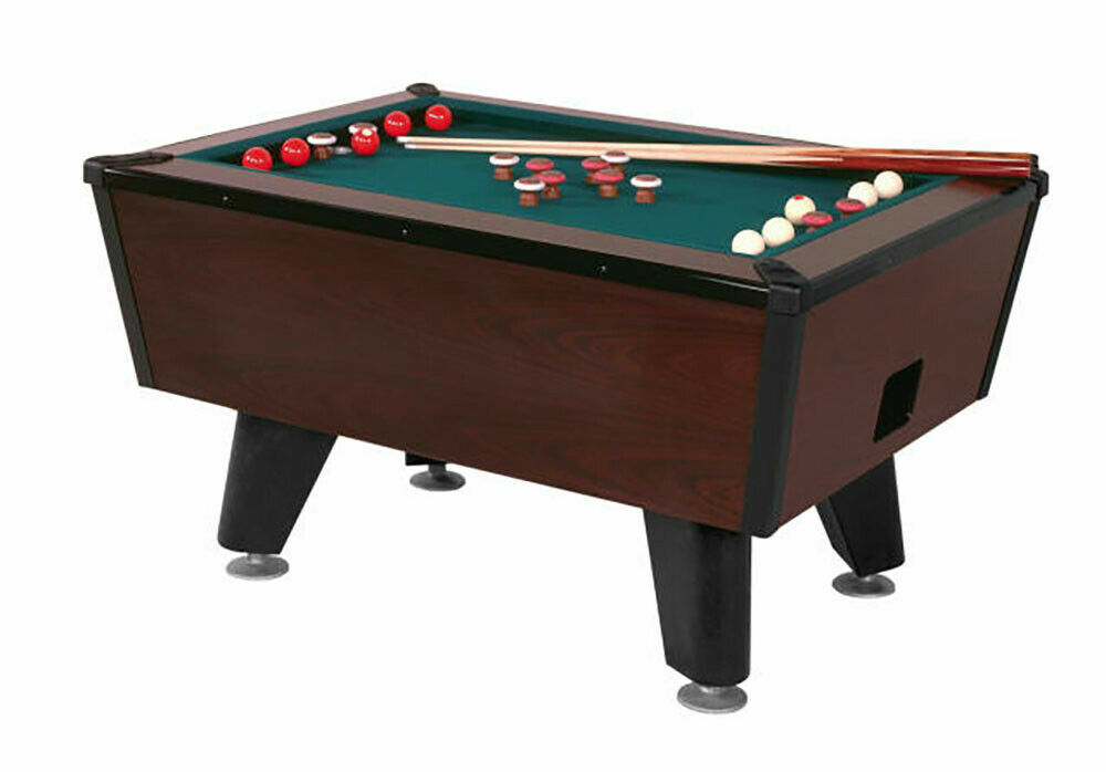 Valley Tiger Cat Bumper Pool Table with accessories
