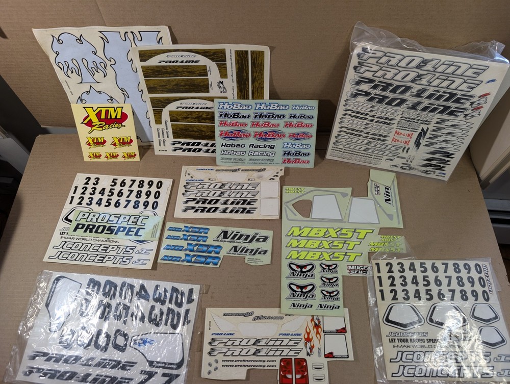 RC Decal Lot