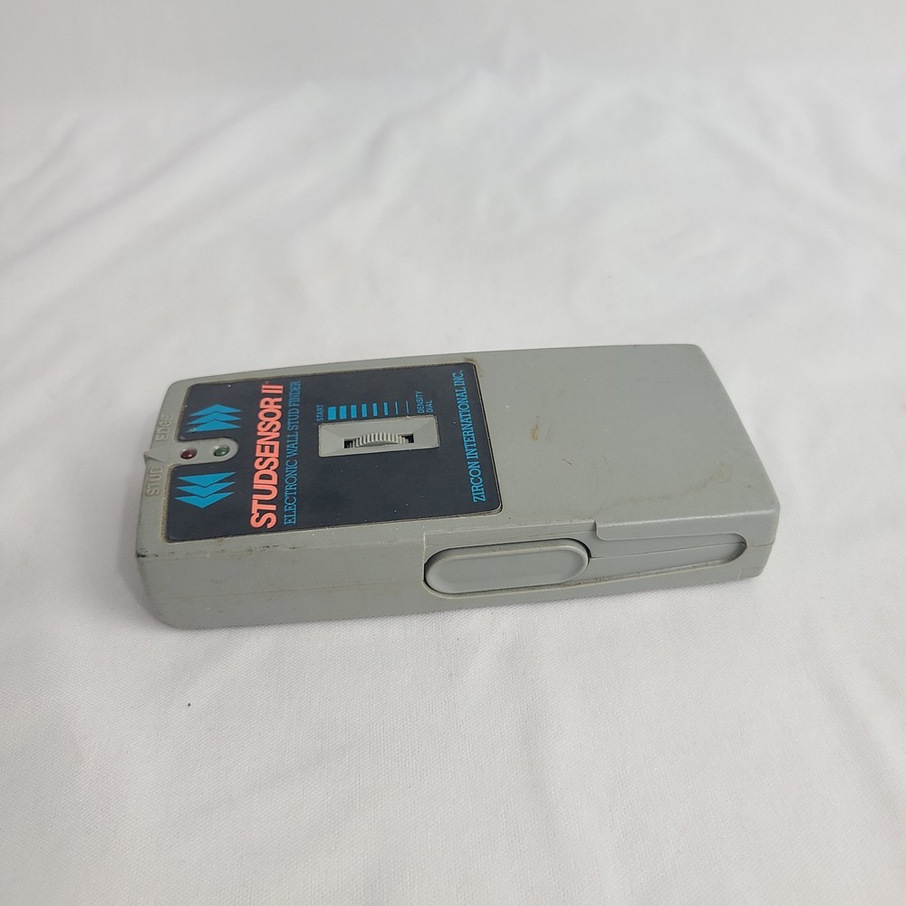 Vintage Zircon StudSensor 2 Electronic Wall Stud Finder Works II Working Tested