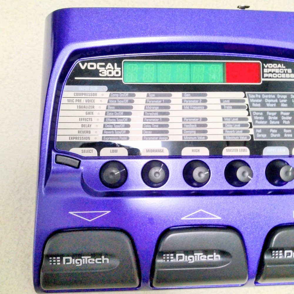 DigiTech Vocal 300 Multi-Effects Processor Voice Changer used from japan