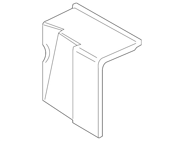 Genuine GM Body Driver Side Outer Panel Insulator 84366949