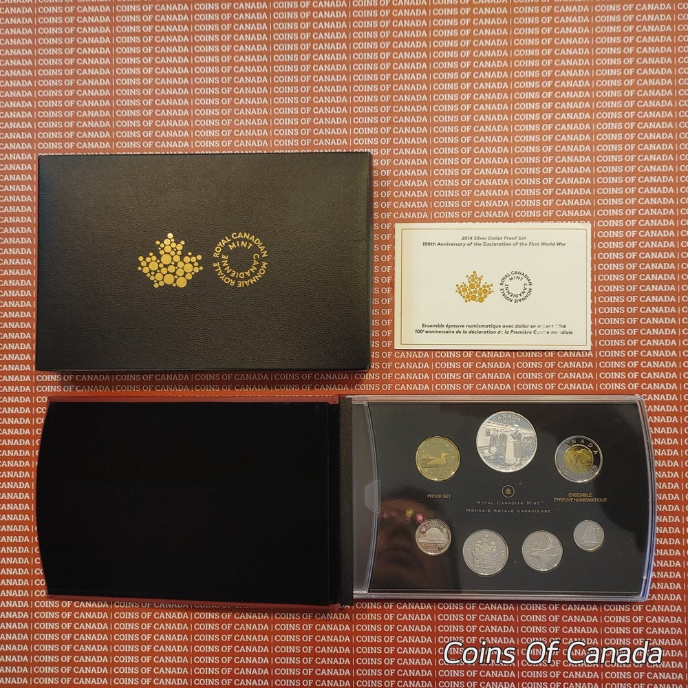 2014 Canada Special Edition Silver Dollar Proof Set #coinsofcanada