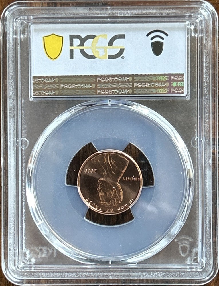 2020 1C PCGS MS66RD - Shield