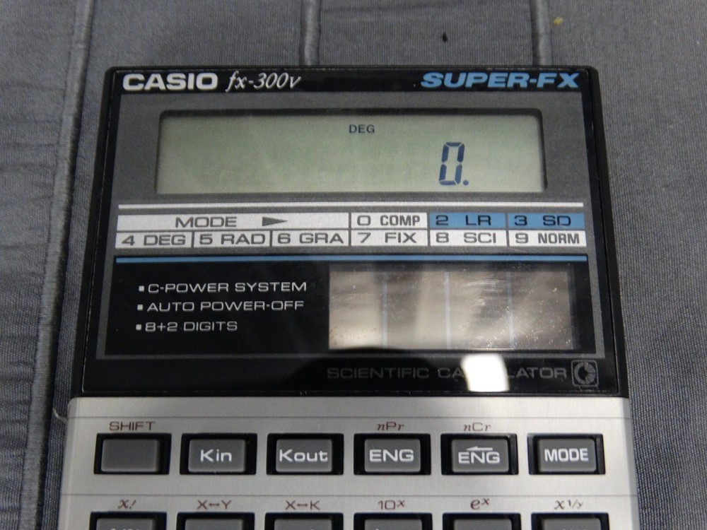 Casio fx-300v Super-FX Scientific Calculator