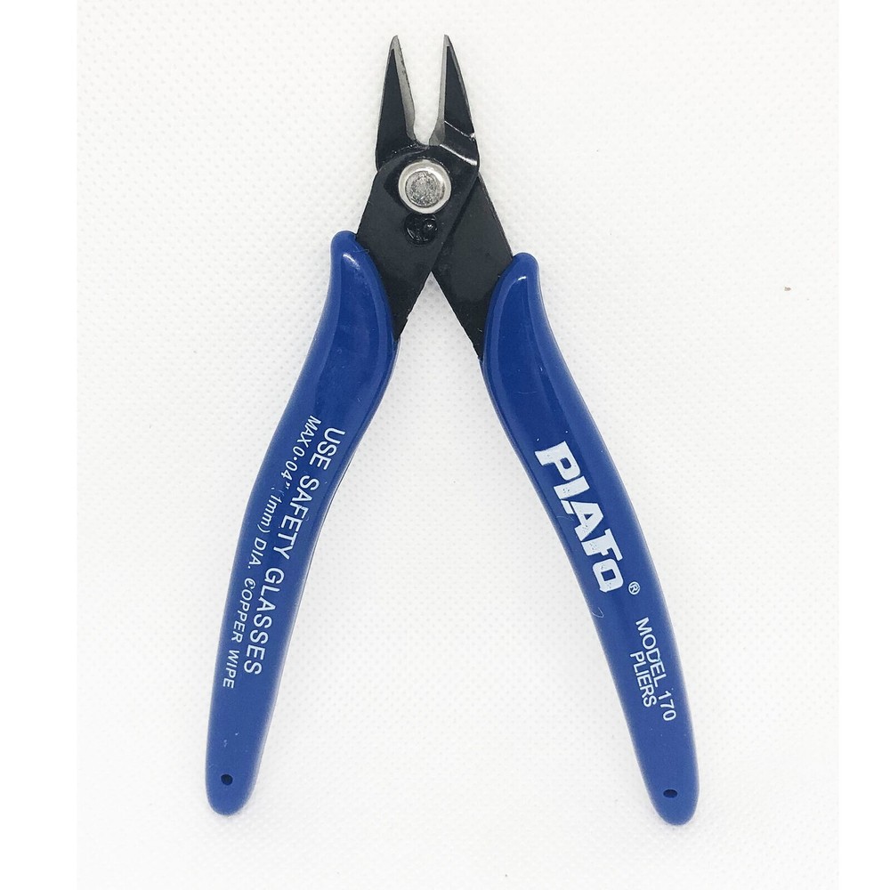 10PCS Plato Model 170 Flush Wire Cable Cutter Cutting Snips Pliers Side DIY Tool
