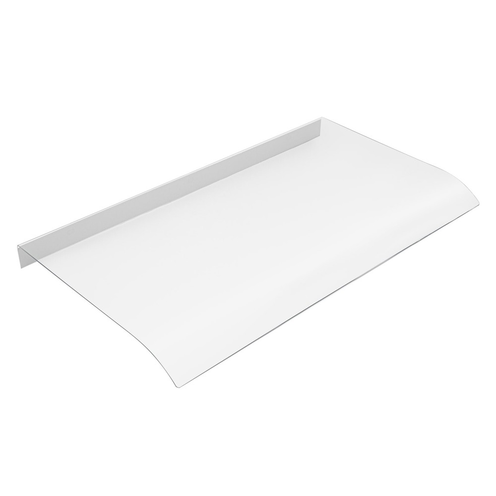 Clear Polycarbonate Awning Canopy for Windows and Doors, 50cm × 120cm