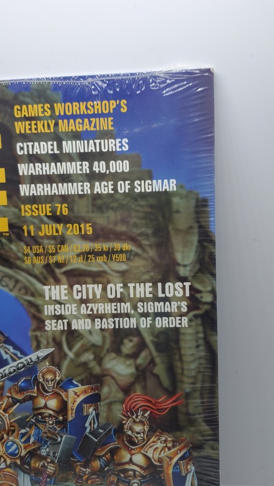 White Dwarf Issue 79 1 August 2015 New in Shrink