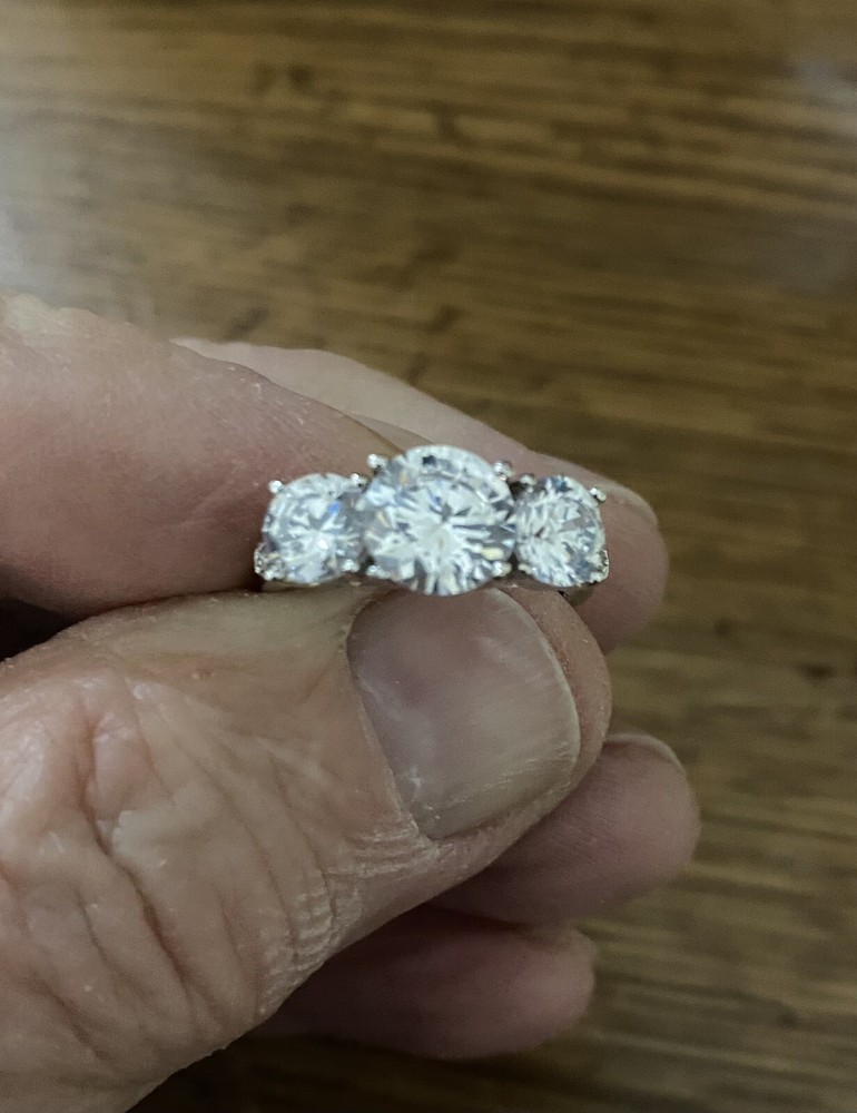 Sterling CZ Ring