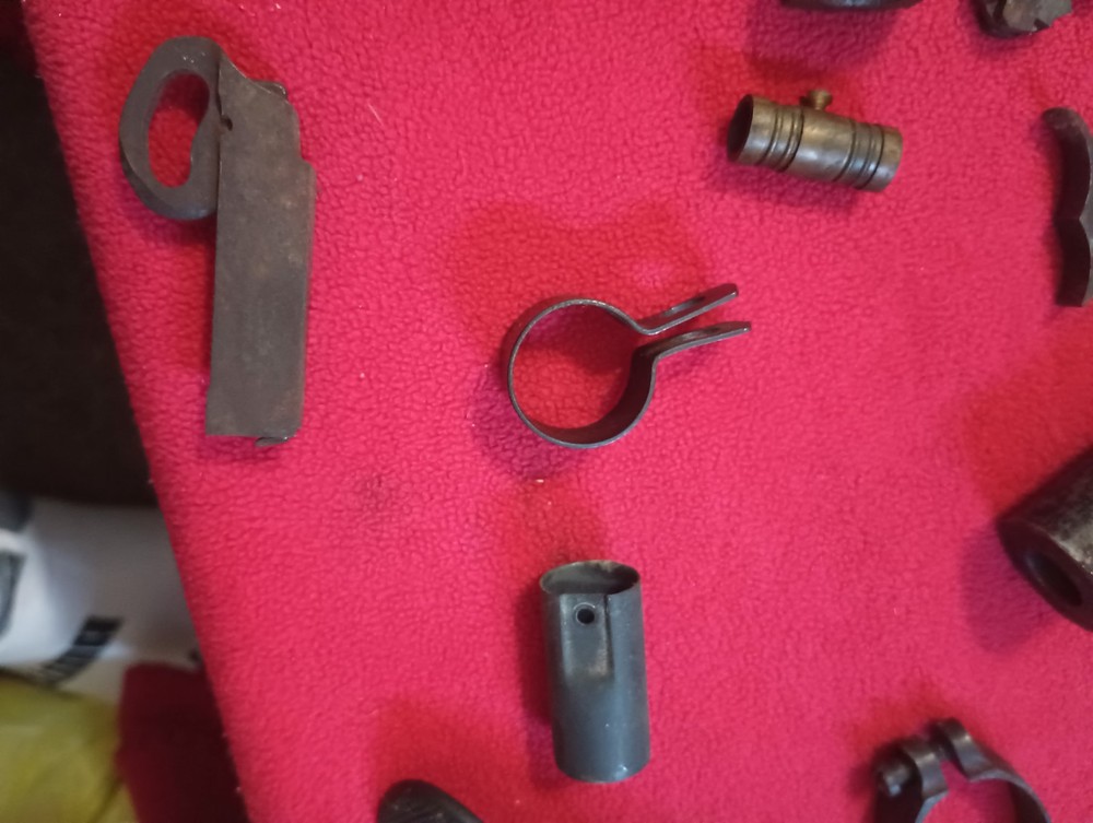 Antique Hammer / Side Lock Assembly Muzzleloader Lots Of Miscellaneous 1800s?