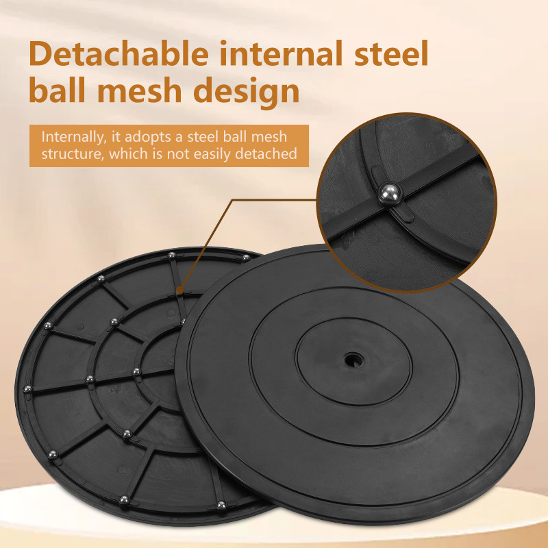 Black Plastic Turntable 20/40 cm – Kitchen and Display Turntables