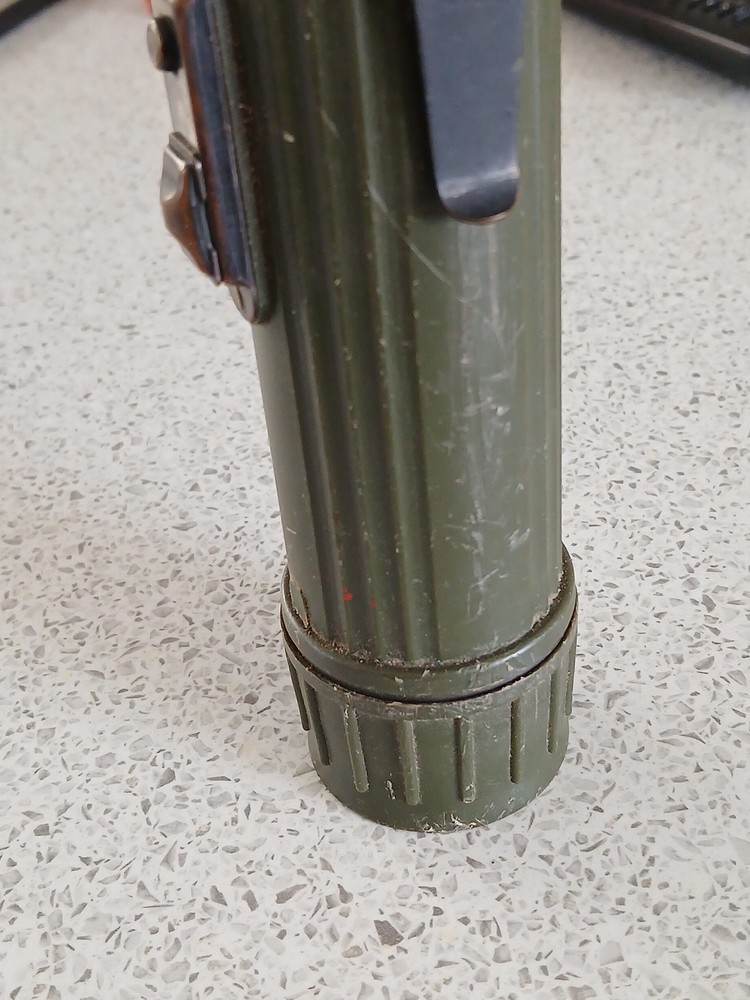 British Army Right Angle Torch Flashlight Working Order