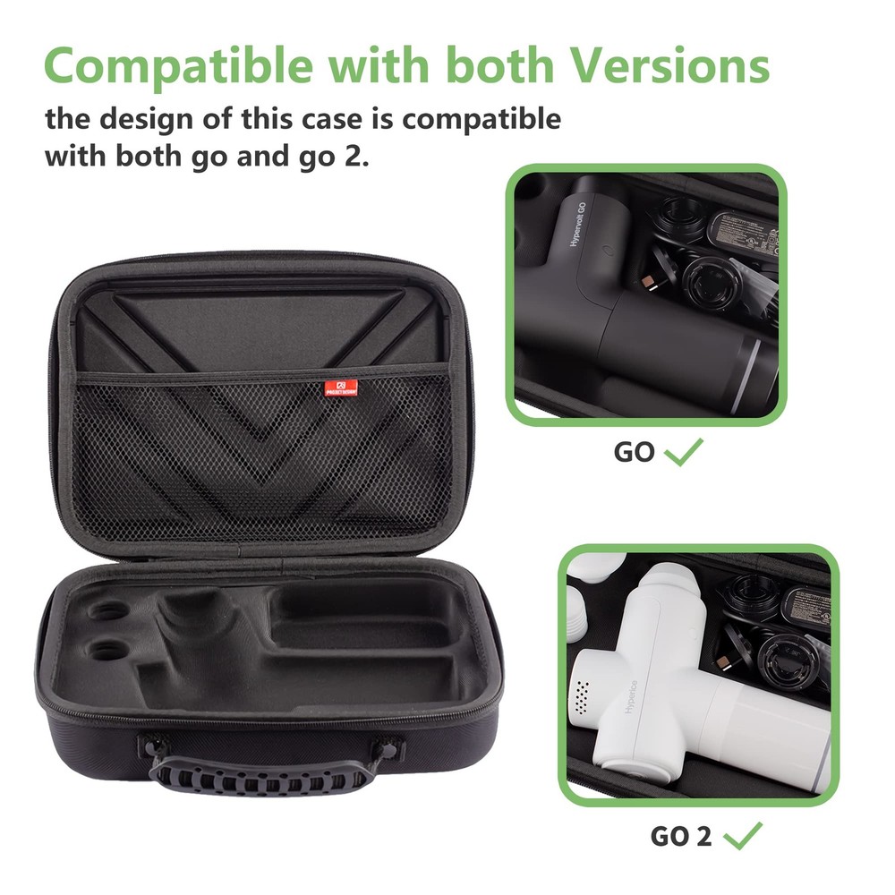 Best Carrying Case Compatible with Hypervolt Go 2 Travel Storage Organizer Hard