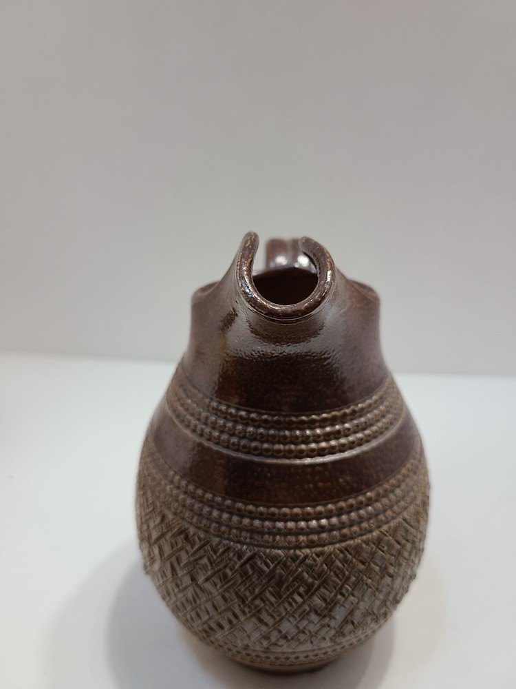 VTG. Hand Made Pottery Pitcher signed