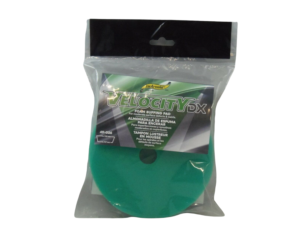 Buffing Foam pad Velocity DX 7" for removing moderate surface defects