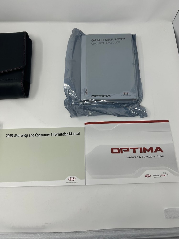 2018 Kia Optima Owner's Manual Set