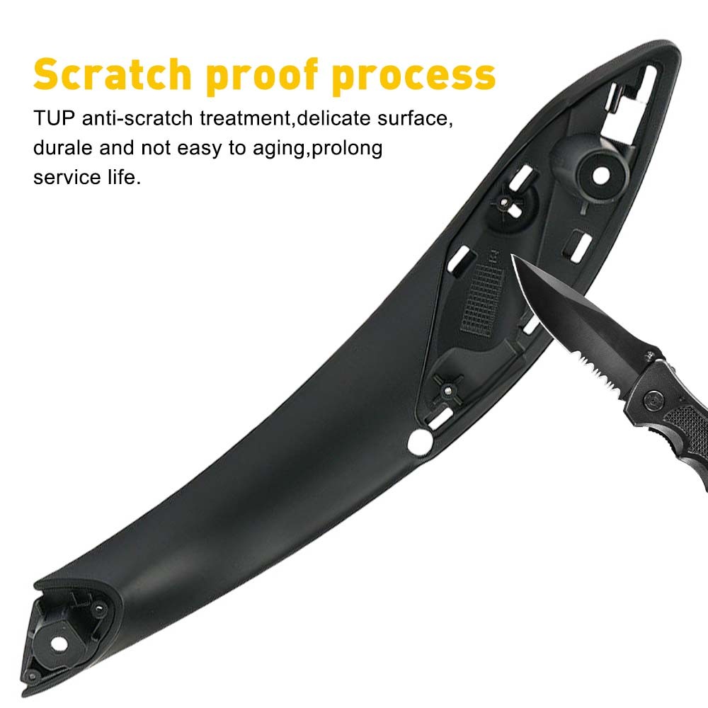 2PCS Front Right and Left Door Handle Pull Armrest For 2014-2016 BMW 335i GT