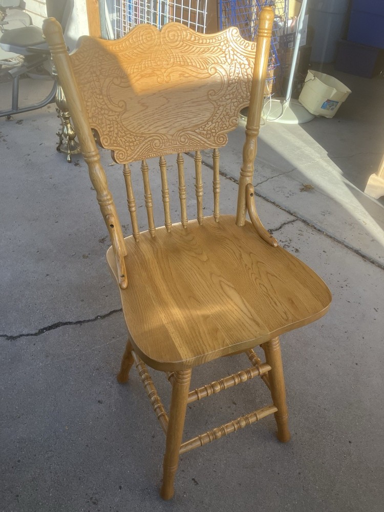 Solid Oak Handcrafted bar stools