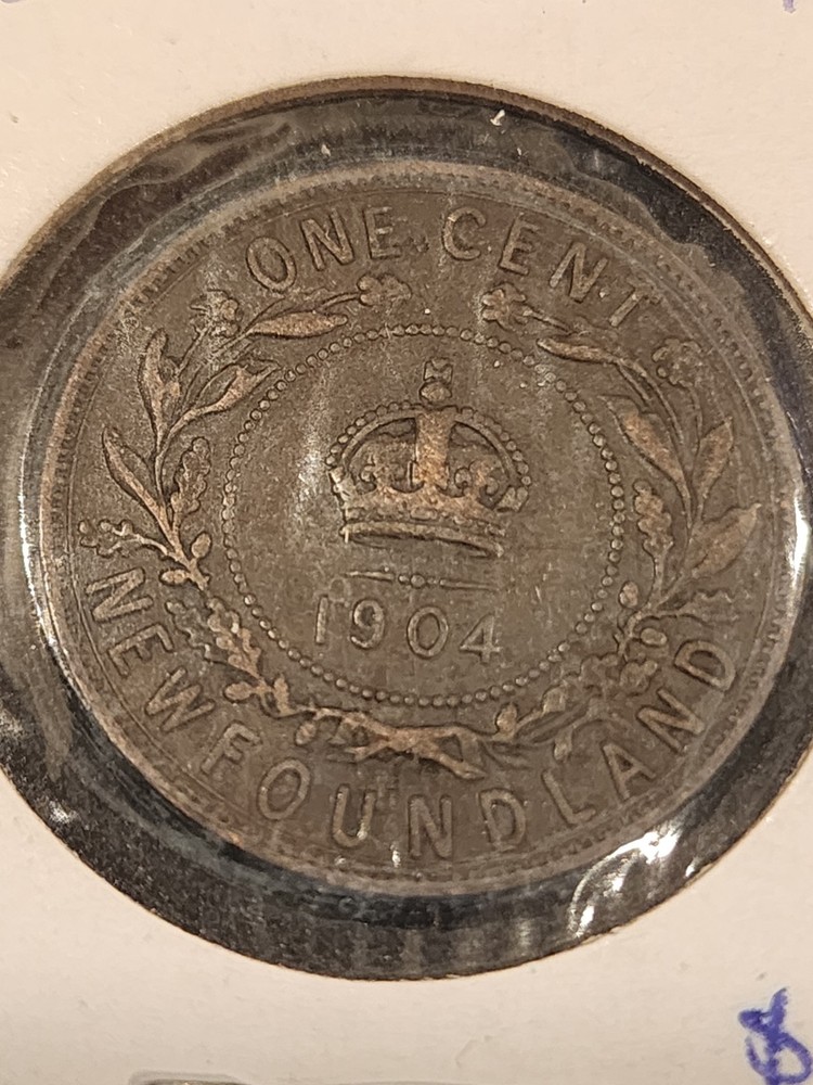 1904H Newfoundland 1 Cent Coin