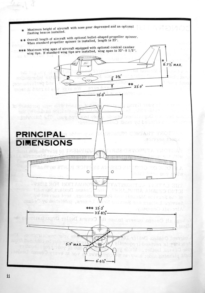 Cessna 1970 Model 150 Owner's Manual
