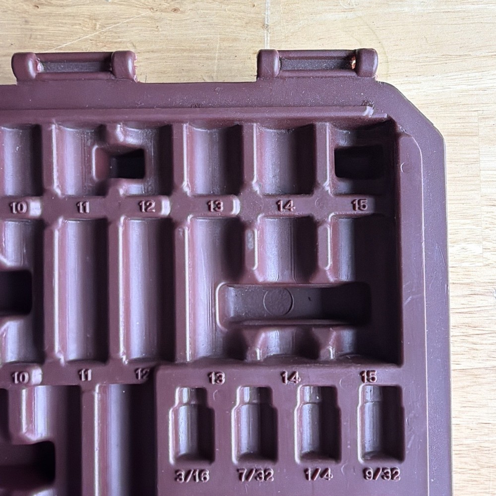 Matco Socket Set Organizer HALF CASE ONLY for Deep Shallow SAE Metric Impact