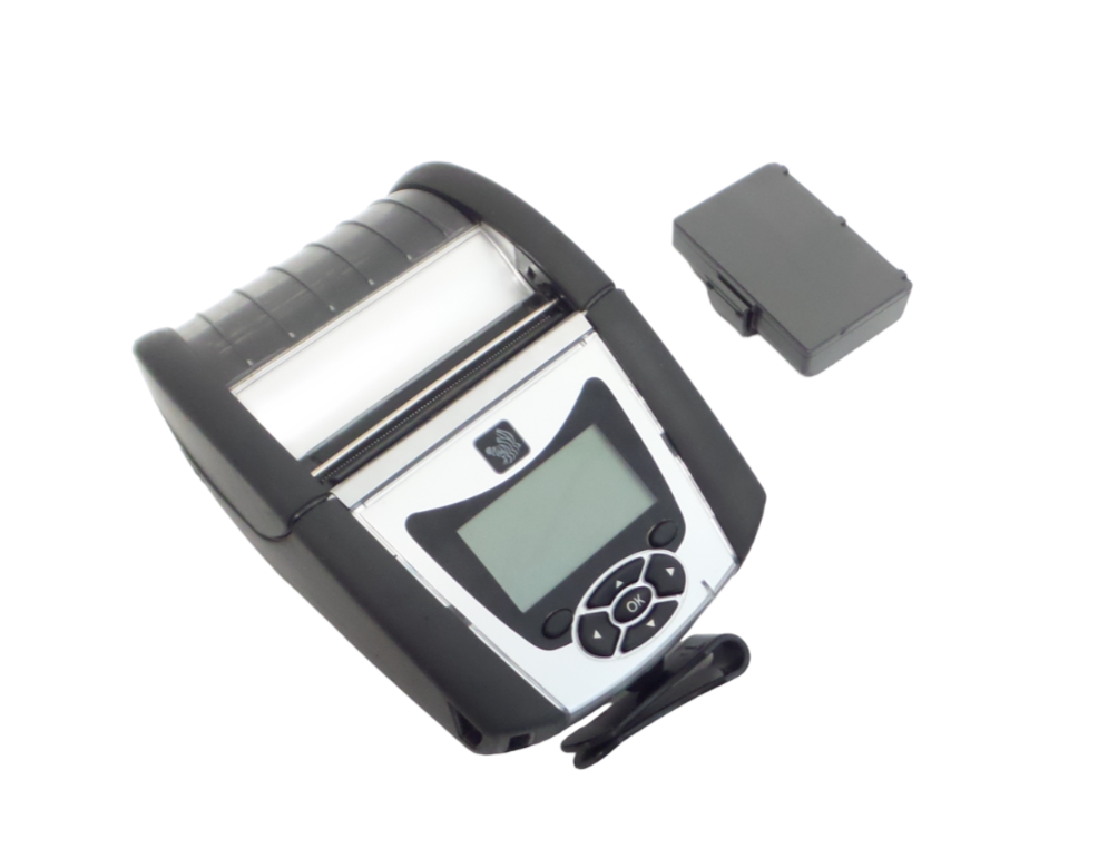 Zebra QLN320 Barcode Printer, WiFi, Bluetooth, , Battery, Belt Clip!