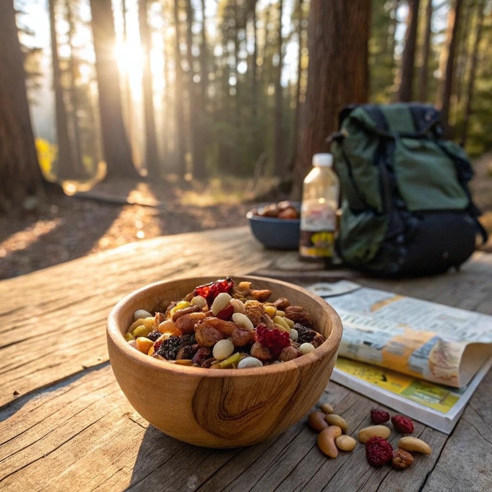 Amazon Grocery's 40 Oz Cranberry & Nuts Trail Mix - Versatile Snack Delight