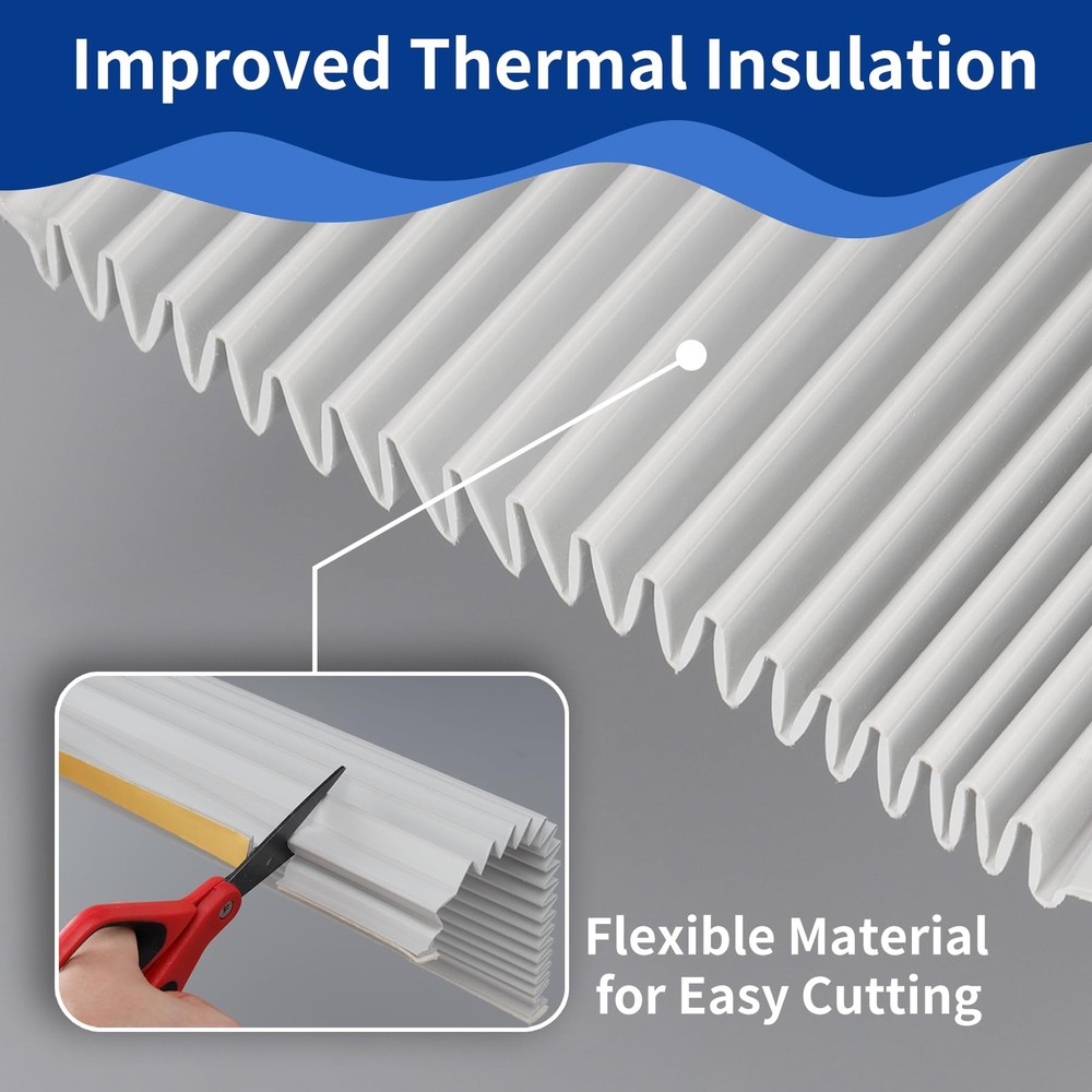 Window Air Conditioner Side Panel with Adjustable Frame, Universal Window AC ...