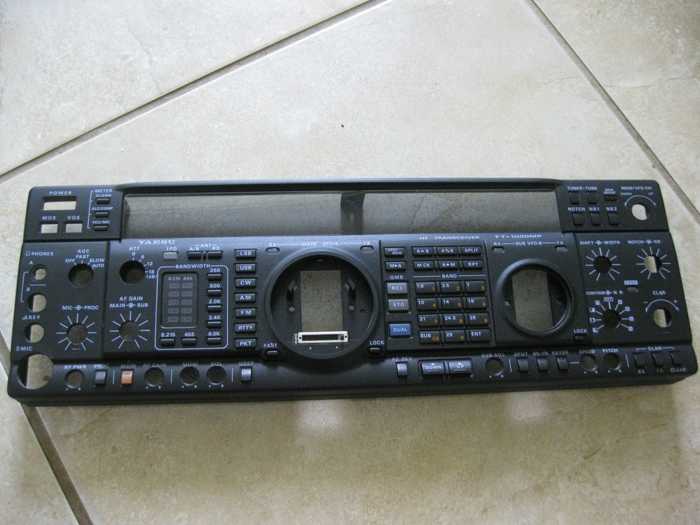 Yaesu FT-1000MP Plain FRONT Panel in Good shape